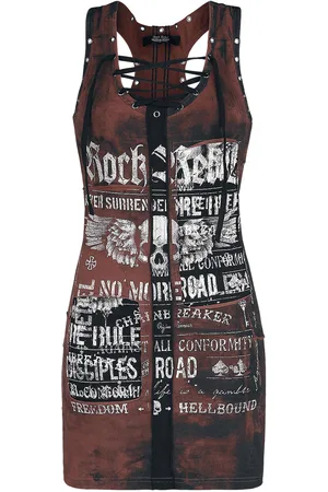 Rock Rebel Kort kjole - Stay A Little Longer - S til XXL - Damer