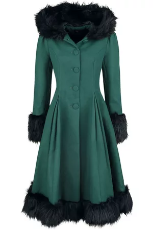 Hell Bunny Rockabilly Frakker - Elvira Coat - XS til 4XL - Damer