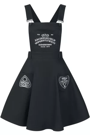 Hell Bunny Middellang kjole - Samara Pinafore Dress - XS til 4XL - Damer