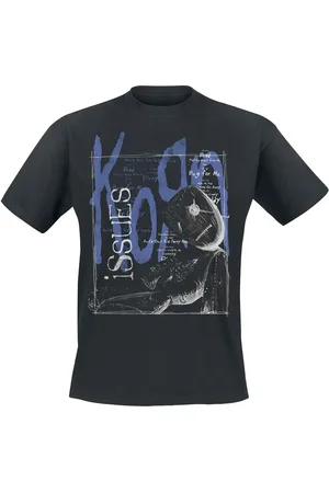 Korn T-skjorte - Issues Tracklist in a Box - S til XXL - Herrer