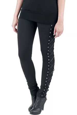 Vixxsin Goth Leggings - Corset - S til L - Damer