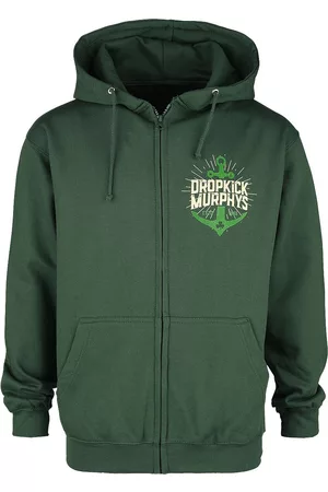 Dropkick Murphys Hettejakke - Anchor Admat Green - S til XXL - Herrer