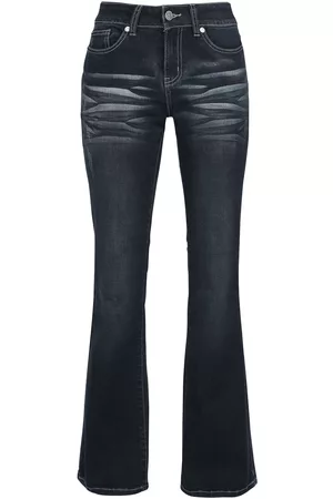EMP Jeans - Grace - Jeans med Wash og Turn-Up - W29L30 til W30L30 - Damer