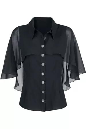 Hell Bunny Bluse - Draco bluse - XS til 4XL - Damer