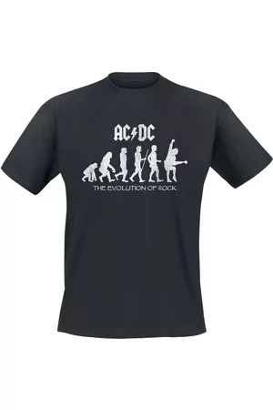 AC/DC T-skjorte - Evolution Of Rock - S til 5XL - Herrer