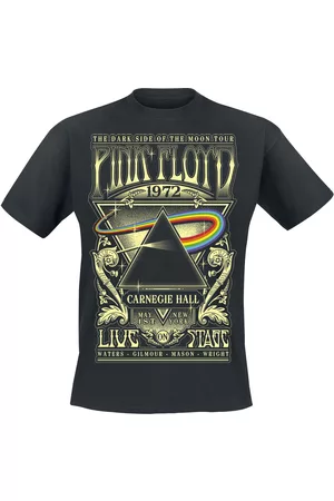 Pink Floyd T-skjorte - The Dark Side Of The Moon - Live On Stage 1972 - S til 5XL - Herrer