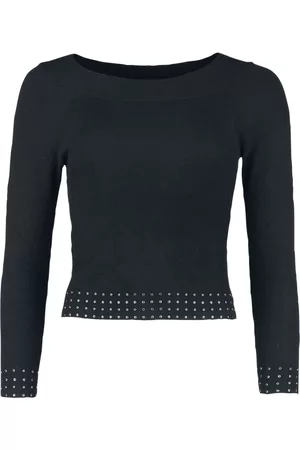 EMP Strikket genser - Jumper med flate nagler - M til XXL - Damer