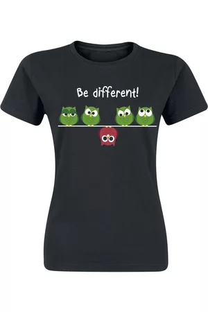 BE DIFFERENT Fun T-skjorte - XS til 3XL - Damer