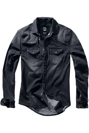 Brandit Olaskjorte - Riley Denimshirt - S til 5XL - Herrer