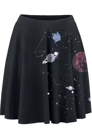 Outer Vision Kort skjørt - Planetarium - S til XXL - Damer