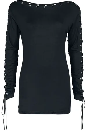 Gothicana Goth Langermet skjorte - Here To Stay - S til 5XL - Damer