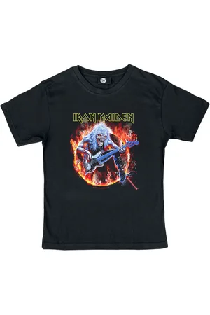 Iron Maiden T-skjorte - Baby- & barneklær - Metal-Kids - Fear Live Flame - gutter og jenter