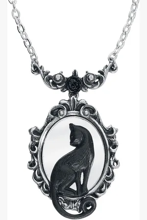 Alchemy Goth Halskjede - Feline Felicity - Damer