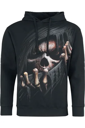 Spiral Goth Hettegenser - Grim Ripper - S til XL - Herrer