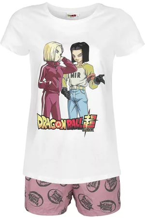 Dragon Ball Gaming Pyjamas - Super - Androids - L til 3XL - Damer