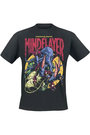 Dungeons and Dragons Gaming T-skjorte - Mind Flayer - S til M - Herrer