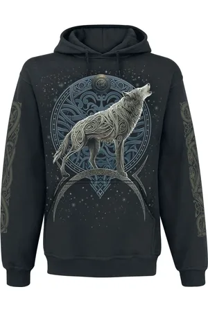 Spiral Hettegenser - Celtic wolf - S til 4XL - Herrer