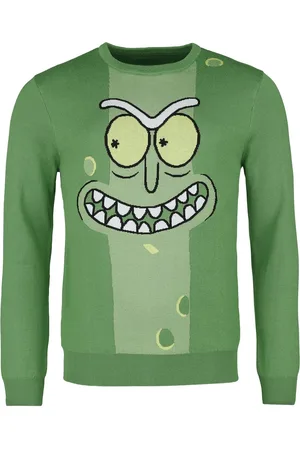 Rick and Morty Strikket genser - Pickle Rick - S til L - Herrer