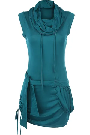 RED by EMP Kort kjole - High Neck Kjole - M til L - Damer
