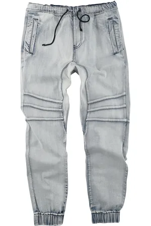 RED by EMP Jeans - Comfy Blue Jeans with Casual Cut - M - Herrer