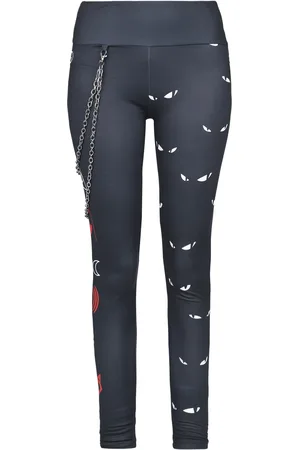Gothicana Goth Leggings - Gothicana X Emily the Strange leggings - S til XXL - Damer
