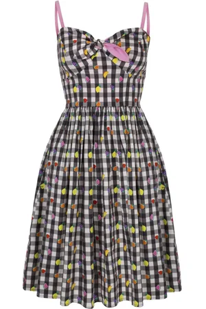 Hell Bunny Rockabilly Middellang kjole - Fruitylou Dress - XS til XL - Damer