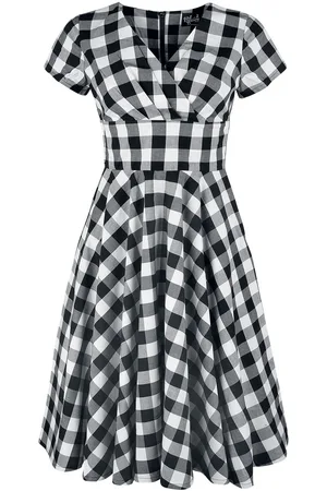 Hell Bunny Rockabilly Middellang kjole - Victorine 50s Dress - XS til 4XL - Damer