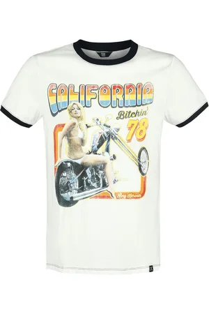 King kerosin Rockabilly T-skjorte - California - M til 3XL - Herrer