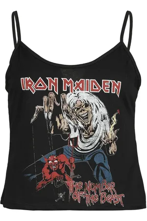 Iron Maiden Topp - The Number Of The Beast - S til XXL - Damer