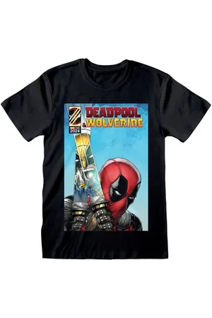 DEADPOOL T-skjorte - & Wolverine - Reflection - S til XXL - Herrer