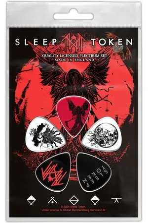 Sleep Token Sett med plektre - Take Me Back To Eden - Unisex