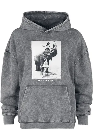 EMP Hettegenser - X Urban Classics unisex washed hoodie - S til XXL - Damer