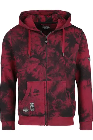 Rock Rebel Hettejakke - Tie Dye Hettejakke - L til XL - Herrer