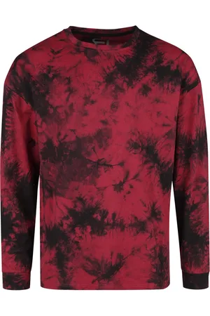 RED by EMP Langermet skjorte - Tie Dye Skjorte - M til L - Herrer