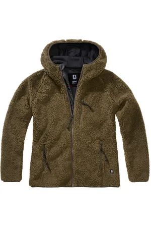 Brandit Fleecejakke - Teddy Fleece Jakke for Kvinner - M til XL - Damer