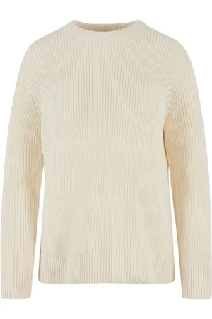 Urban classics Strikket genser - Ladies Rib Strikket Genser - S til XL - Damer
