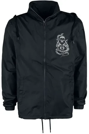 Chet Rock Rockabilly Vindjakke - Wolf - S til XXL - Herrer