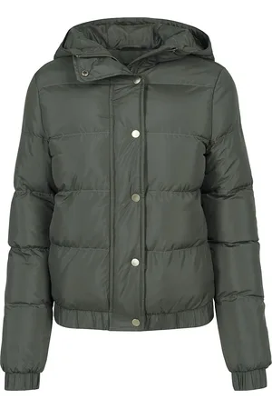 Urban classics Overgangsjakke - Ladies Hooded Puffer Jacket - XS til XL - Damer