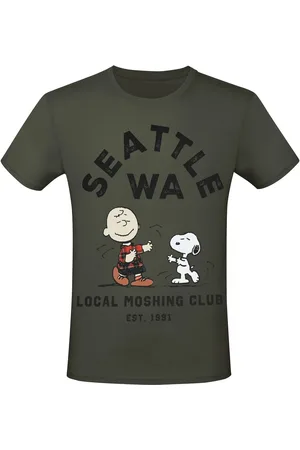 Peanuts T-skjorte - SEATTLE WA - Local Moshing Club - S til 3XL - Herrer