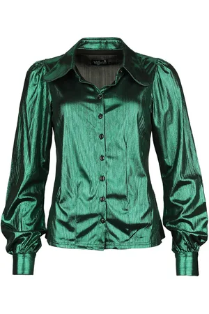 Hell Bunny Rockabilly Bluse - Gigi Blouse - XS til S - Damer