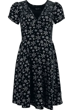 Hell Bunny Rockabilly Middellang kjole - Eve Dress - XS til 4XL - Damer