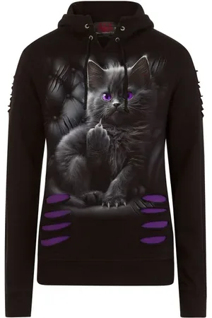 Spiral Hettegenser - Cattitude - S til XXL - Damer