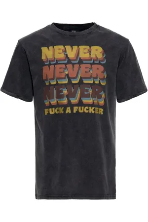 King kerosin T-skjorte - Never Never Never - S til 3XL - Herrer