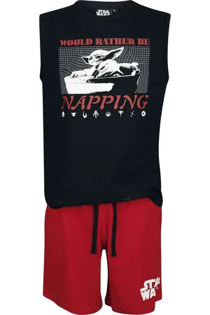 STAR WARS Disney Pyjamas - Grogu - Would Rather Be Napping - S til 3XL - Herrer