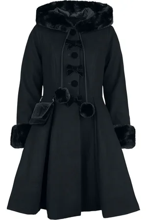 Hell Bunny Goth Frakker - Oita Coat - XS til XL - Damer