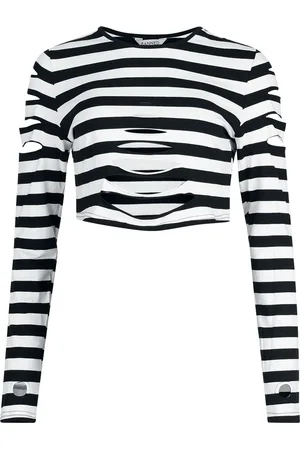 Banned Alternative Langermet skjorte - Chantrea Top - XS til S - Damer