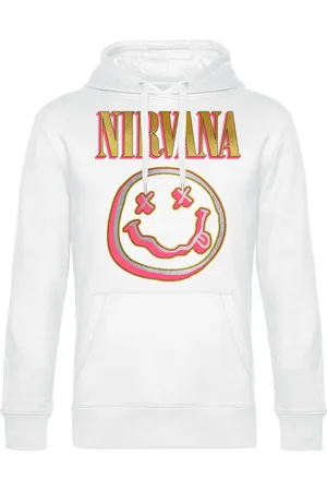 Nirvana Hettegenser - Coloured Logo - S til XL - Herrer