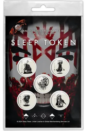 Sleep Token Badge - Vessel Mask - Unisex