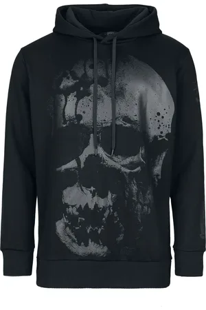 KIHILIST by KILLSTAR Goth Hettegenser - Hypnoskull Hoodie - S til XXL - Unisex