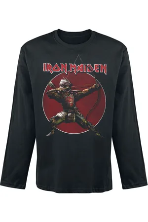 Iron Maiden Langermet skjorte - Eddie Archer - S til M - Herrer